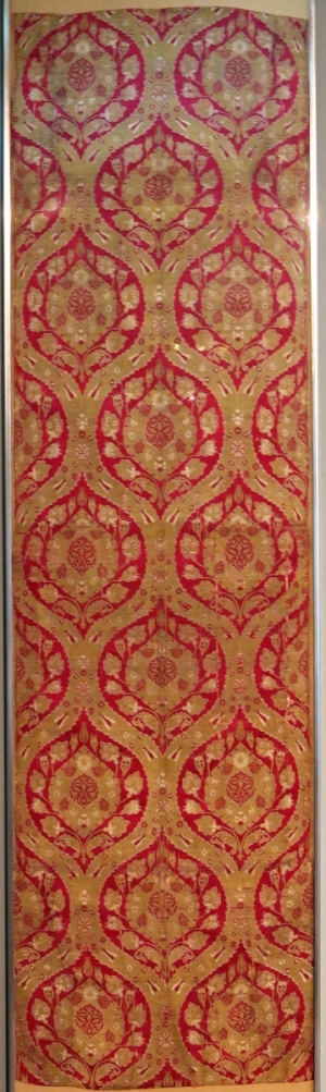 Ottoman Turkish Silk, circa 1600, Benaki Museum of Islamic Art, Athens