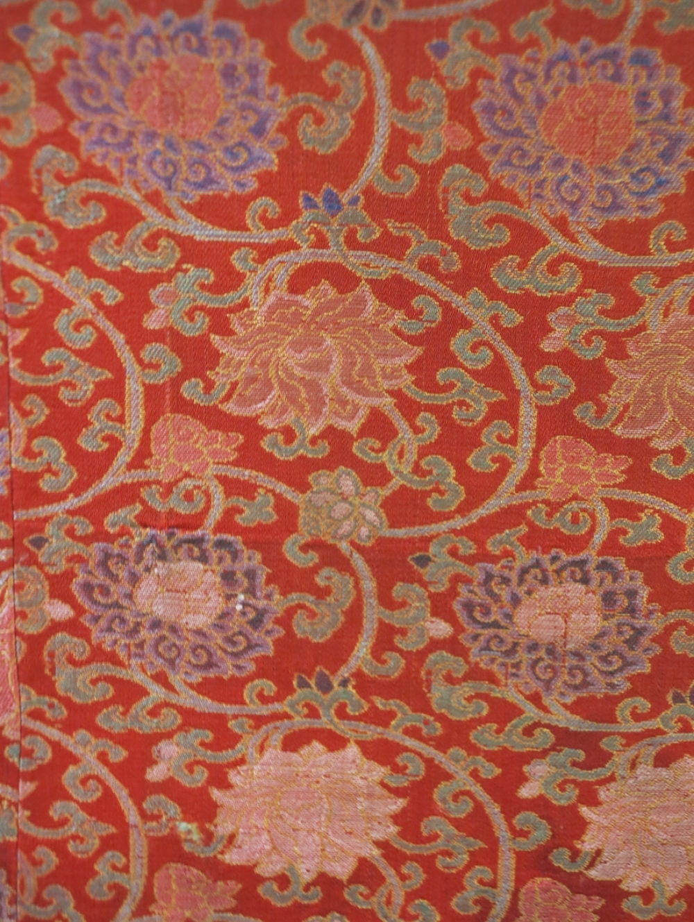 15th century Ming silk brocade Ben Banayan ARTS Antique Rug and Textile Show, San Francisco 2017