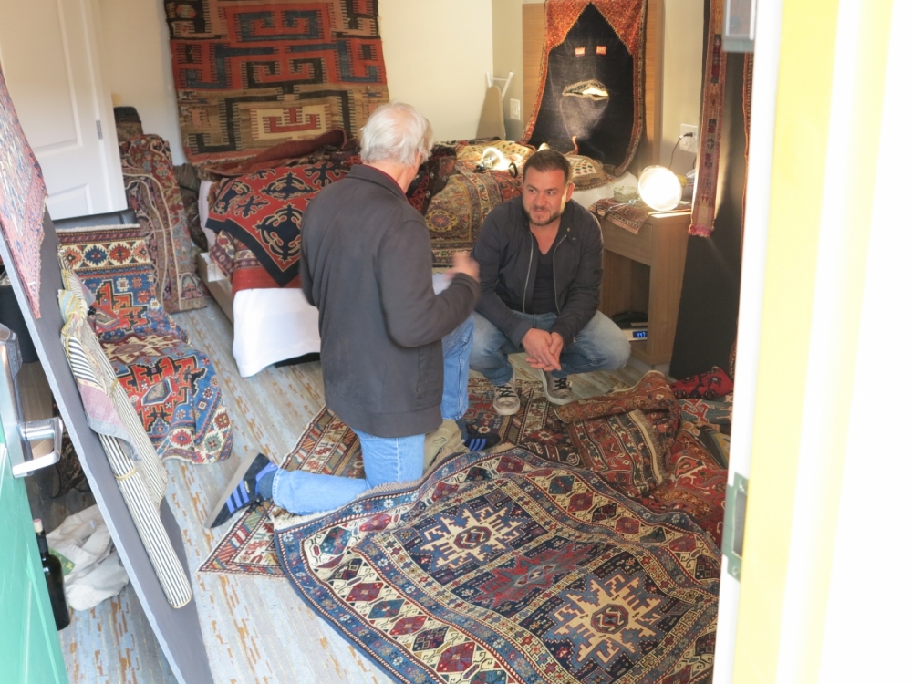 Fazli Solak ARTS Antique Rug and Textile Show, San Francisco 2017