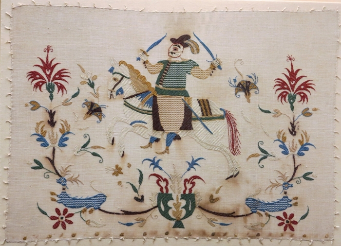Skyros embroidery, circa 1700, Benaki Museum