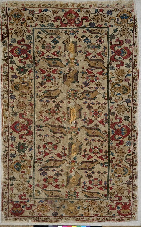 Ottoman bird carpet