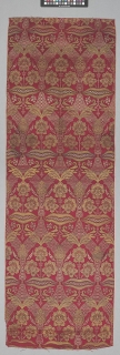 Loom Width with Floral and Tiger-stripe Design