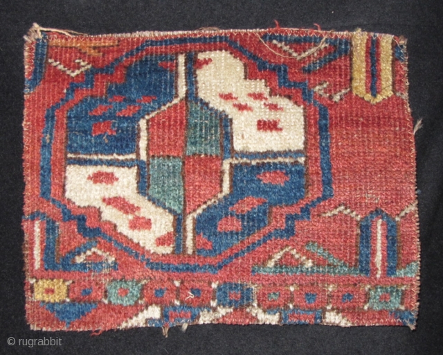 SOLD Middle Amu Darya Turkmen Gul Rug Fragment