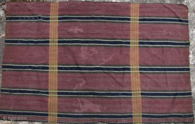 Chin Men’s Blanket


Man’s ceremonial tunic from the Chin ethnic group, probably Falam Township, Chin State Myanmar. I would consider this an antique heirloom blanket between 1910-1940 finely woven from hand spun cotton  ...