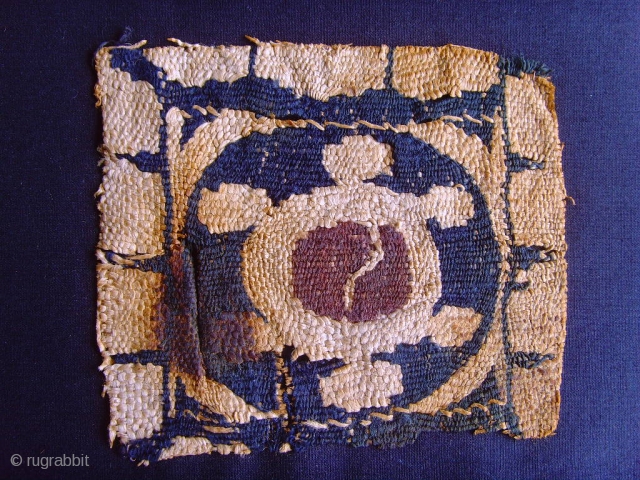 copt # 1010
size - 11 x 10 cm.

Coptic textile, 2th- 7thC Egypt,
One of 52 pieces will be offered as one collection. Mostly framed professionally on an acid free backing, some unframed yet.  ...