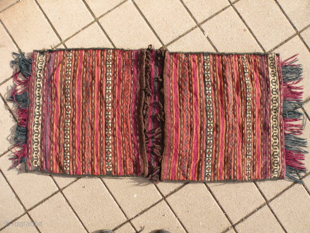 Turkmen Ersari Doubl Bag,61x126cm                             