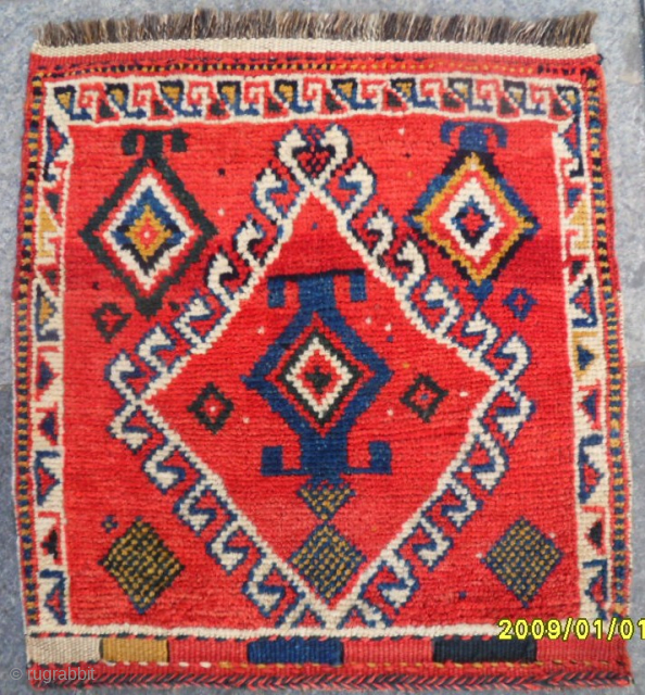 Antique Shiraz Gabbeh 
Size: 65x62 cm.
Mail: makifhali@yahoo.com                          