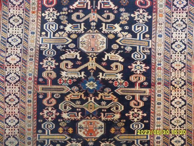 Antique Caucasian Prepedil Rug
size: 172x125 cm.                           