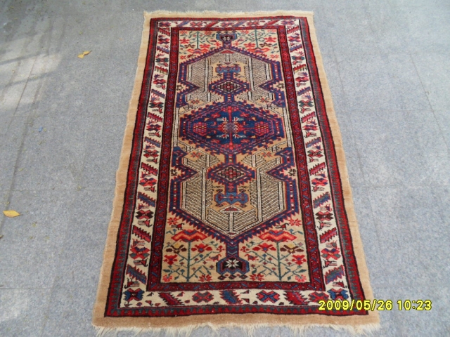 Antique Persian Sarab Carpet size: 170x100 cm.                          