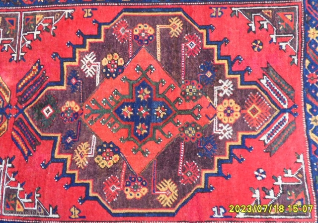 Antıque Anatolıan Cappadocia  Carpet size: 272x140 cm.                         