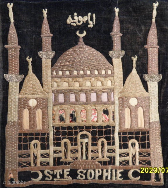 Antique 'ste sophie' Textile size:37x34 cm. Mail:makifhali@yahoo.com                          