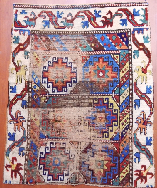 Antique Shahsavan Mogan Rug. .Contact at. anatolianpicker@gmail.com                          