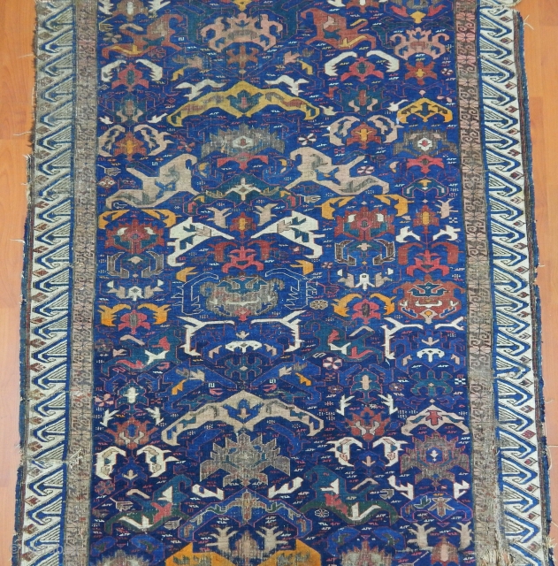 Antique Caucasian Kuba Zeyhur Rug 
Size.390x130cm                           