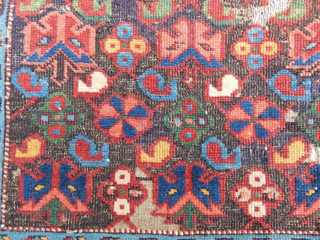 Antique Caucasian Kuba Zeyhur Rug E-mail.anatolianpicker@gmail.com                           