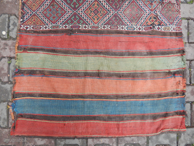 Antique East Anatolian Chuval [price.$ 380 USD ]                         