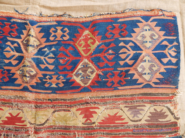 Antique Anatolain Aksaray Kilim (price $ 675 USD )                        