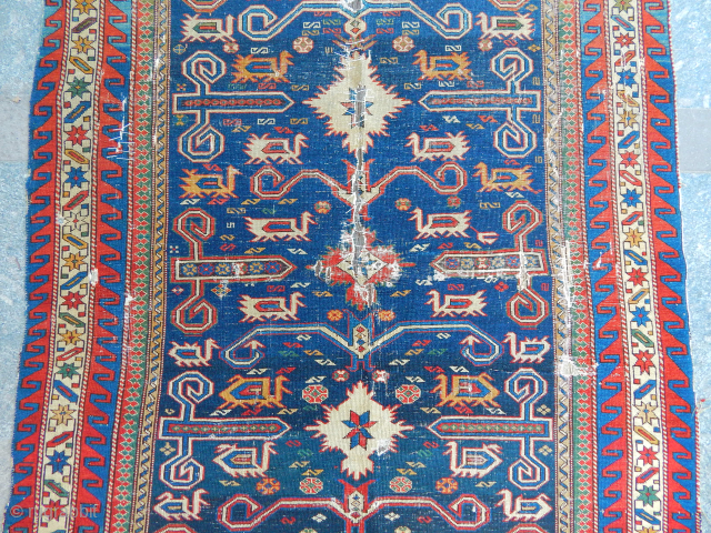 Antique Azerbaycan Peredil Şirvan Rug (price $ 450 USD )                       