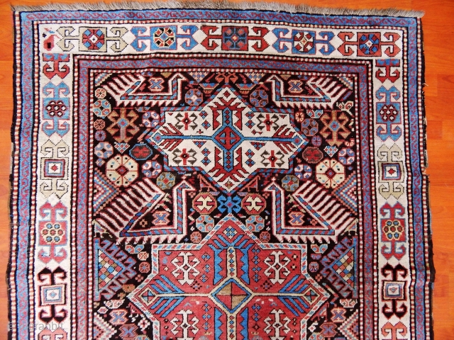 Antique Caucasian Akstafa Rug.
 Size.256x120 cm                           