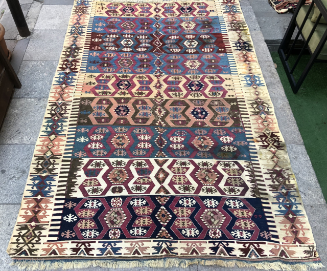 Antique Anatolian Kilim 
Contact at directly rugbjk1903@gmail.com                          