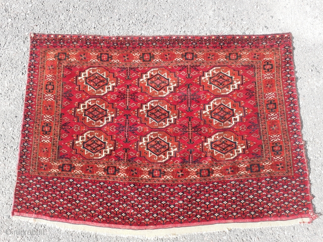 Nice Kizil Ayak Chuval, mid 19th century 130 x 88 cm.                      