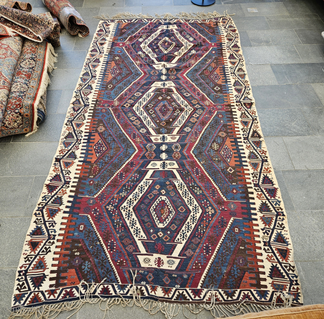 Great Turkish Kilim, 308 x 161 cm.                          