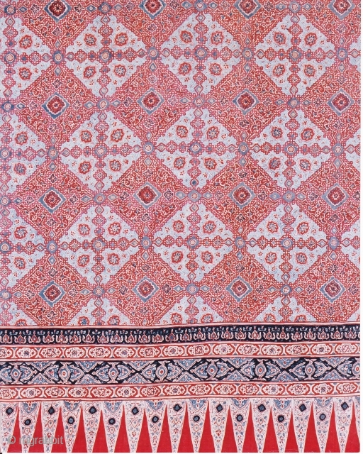 Indian Trade textiles 023, For the Indonesian market, detail shot, 18th century. Price on request.                  