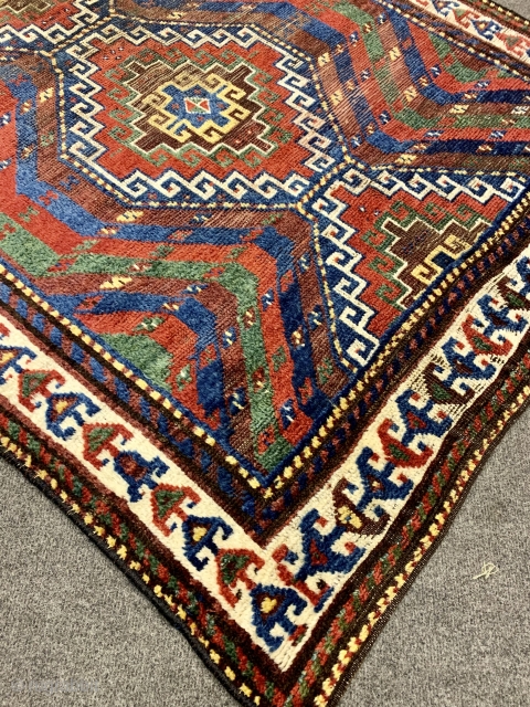 Antique kurdısh rug naturel colors.
Size: 228x130 cm                          