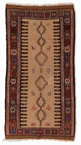 134 | Kordi Sofreh Kilim (Sumakh), NE-Persia, 2nd Half 20th Century

https://auctionata.com/intl/o/107375/kordi-sofreh-kilim-sumakh-ne-persia-2nd-half-20th-century                      