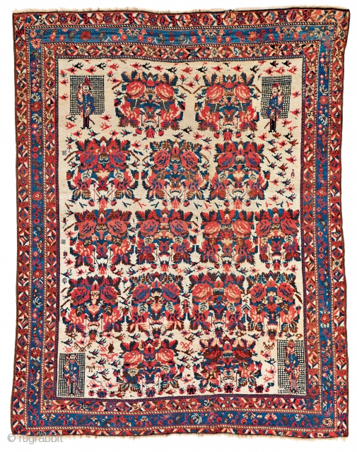 Lot 12, Afshar, 149 x 117 cm (4ft. 11in. X 3ft. 10in.), starting bid Euro 2000, auction tomorrow Saturday 5pm, https://www.liveauctioneers.com/item/58683502_afshar-persia-ca-1880-149-x-117-cm-4ft-11in-x-3ft
            