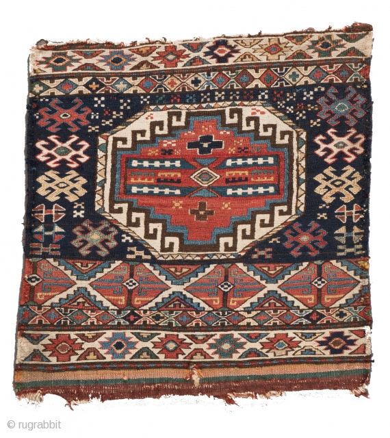 Lot 17, Shahsavan Soumak bag face, start price: € 360, Auction 30th April 3pm, http://www.liveauctioneers.com/auctioneers/LOT44821882.html
                  