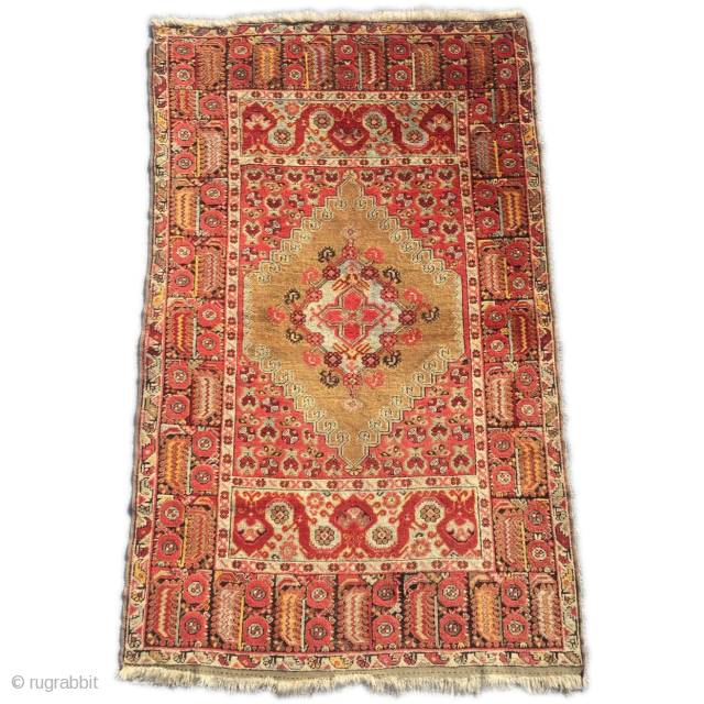 Anatolian rug . 6'1" x 3'9".                           