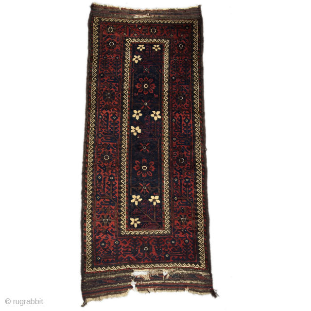 Lovely Baluch. 7'3" x 3'.                            