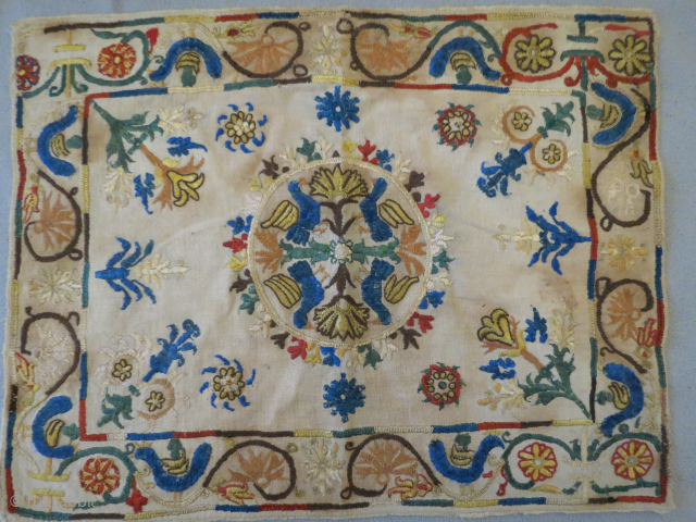 Embroidery, ooss. Armenian, 19th                             