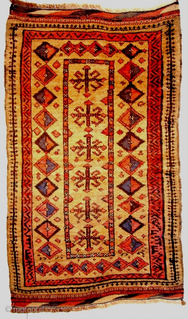 1361 Beludj from Afganistan (1.40x0.80m) cammel Wool,good condition.                         