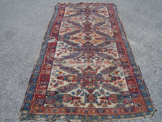 4' x 9' - Kuba Seychour - 19th Century - Bargain of the Week - $750
                 