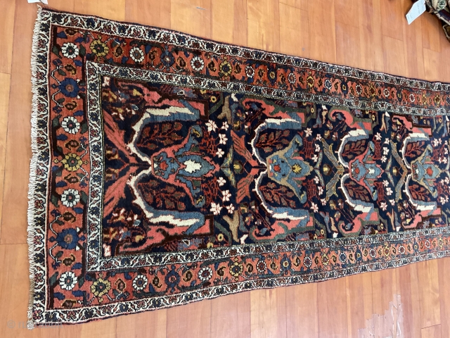 Antique Bidjar ca. 1890 Runner 3 X 22 *Feet*
                        