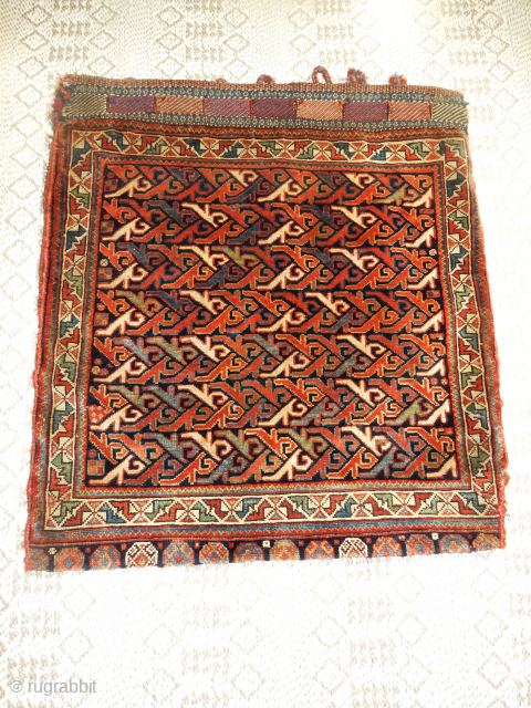 THE BEST NEARLY MINT CONDITION SOUTH PERSIAN COMPLETE BAG 
$450 INCL SHIPPING USA 

BOYLSTON ASSOCIATES ANTIQUE CAUCASIAN RUGS               