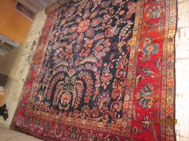 FULL PILE WITH NO CONDITION DEFECTS - SIZE OF 9 X 12 FT 
2800$
LOOK FOR OUR WEBSITE FOR BOYLSTON ASSOCIATES ANTIQUE CAUCASIAN RUGS.          