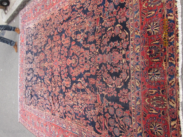 FINE OLD SAROUK CARPET 9 X 12 FT.                         