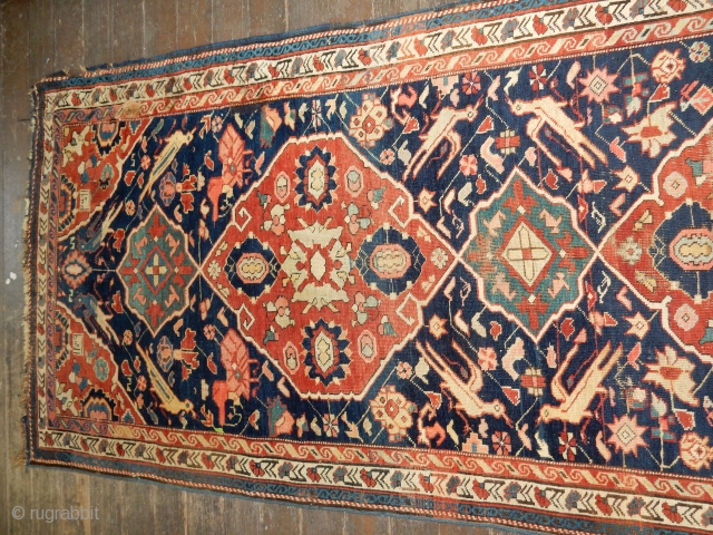 OLD KUBA RUNNER - 3 X 9 FT - DATED 1891 - GREAT PRICE                   