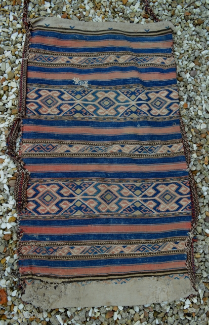 Old Anatolian Chuval - Grain/Bedding Bag - damaged lower corners.
Acquired from an old English country house last week.               