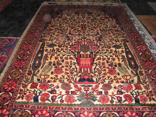 ANTQ BAKTIYAR VERY NICE RUG PERFECT CONDITION SIZE 3 X 2.08M                      