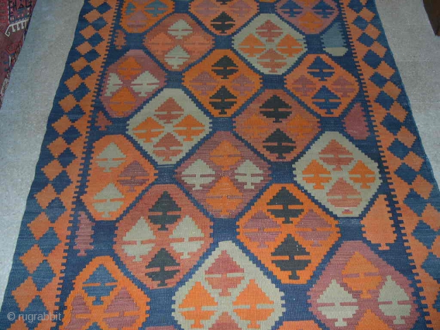 Ardebil kilim wide runner.  Cm 137x423 ir ft 4.5x13.6 ca. Early 20th century. Good condition, minor wear. Not expensive.             