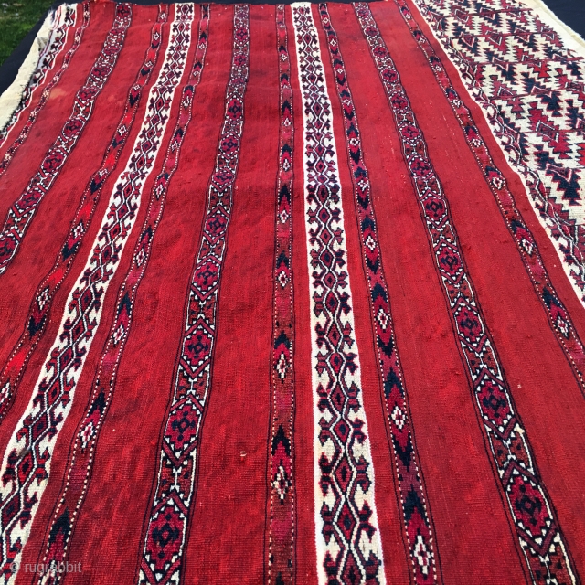 Turkmen Ak Cuval Tekke. Cm 75x110. Most beautiful, finest, best pattern, best colors, best condition. Collectors!                 