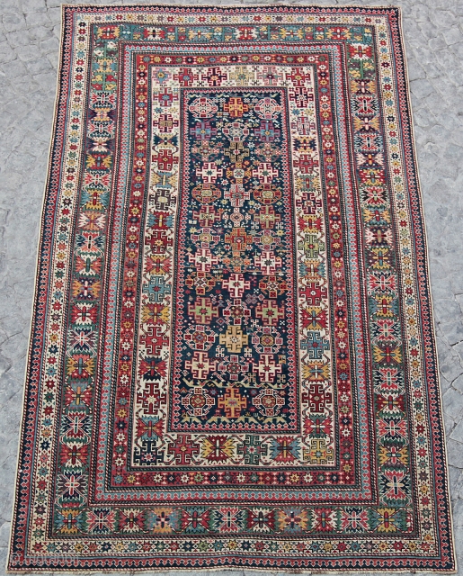 One of the best possible example of Chi-Chi from Late 19th C. (1880)
It has a nice condition with medium pile...

252x140 cm
8'3 x 4'7 ft.         