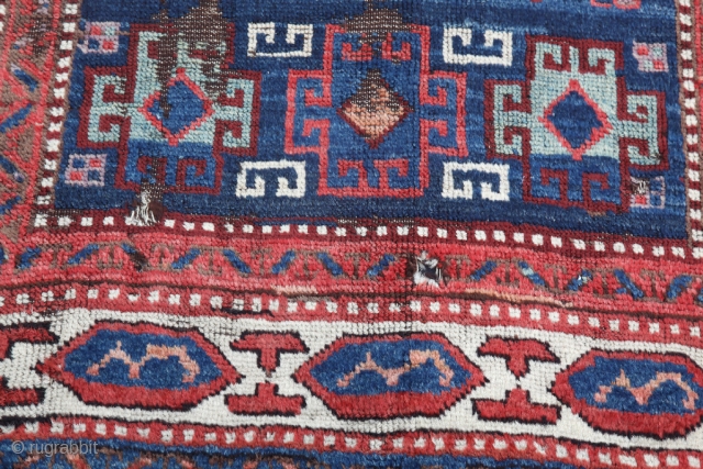 East Anatolian Savak Kurdish Fragment from 19th C.

                         