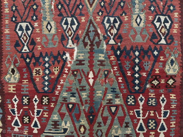 Antique Erzurum Kızılkilise kilim
                             