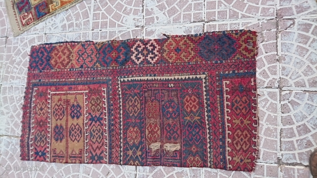 Anatolia cankırı rug  frakment
size=123x63                            