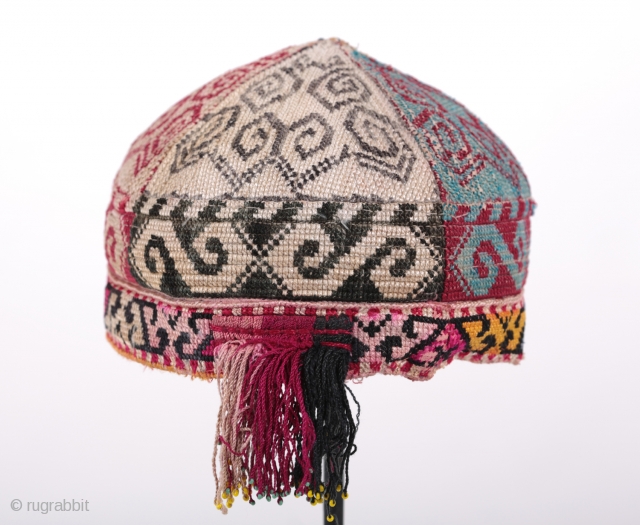 hat from central asia - uzbekistan                           