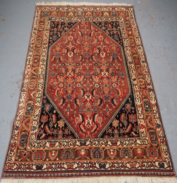 Antique South West Persian Kashkuli Qashqai rug with all over small floral herati design.
Size: 8ft 4in x 5ft 1in (253 x 155cm).
Circa 1900.
www.knightsantiques.co.uk 
A very attractive rug by the Kashkuli sub tribe  ...